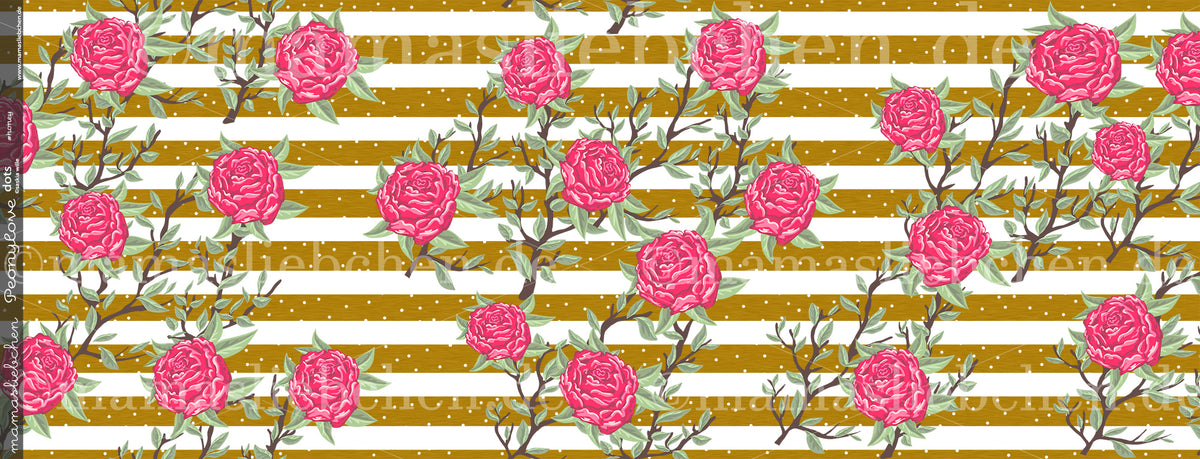 Jersey-Stoff "Peonylove dots #honey" (0,25m)