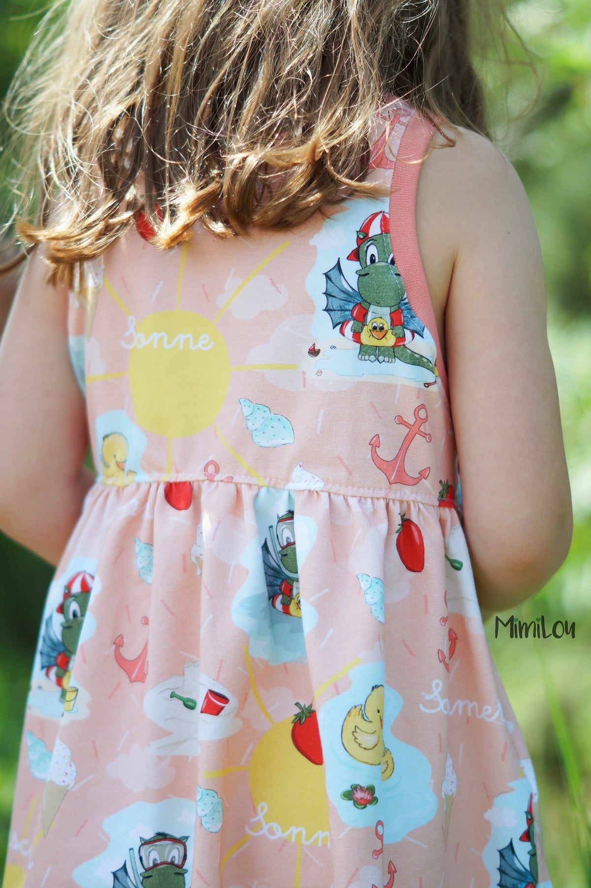 Jersey-Stoff "Sommerliebe Arvetti #peach" (0,25m)