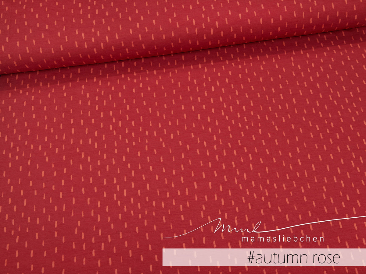 Jersey-Stoff "Spike #autumn rose" (0,25m)