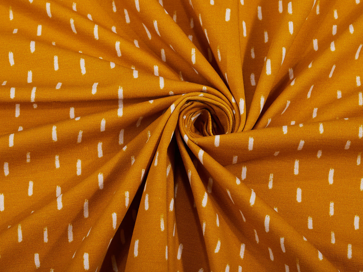 Jersey-Stoff "Spike #honey" (0,25m)