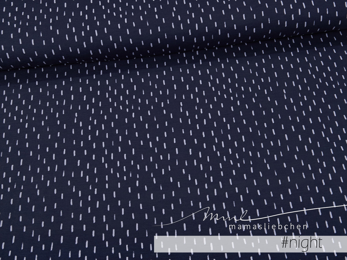 Jersey-Stoff "Spike #night" (0,25m)