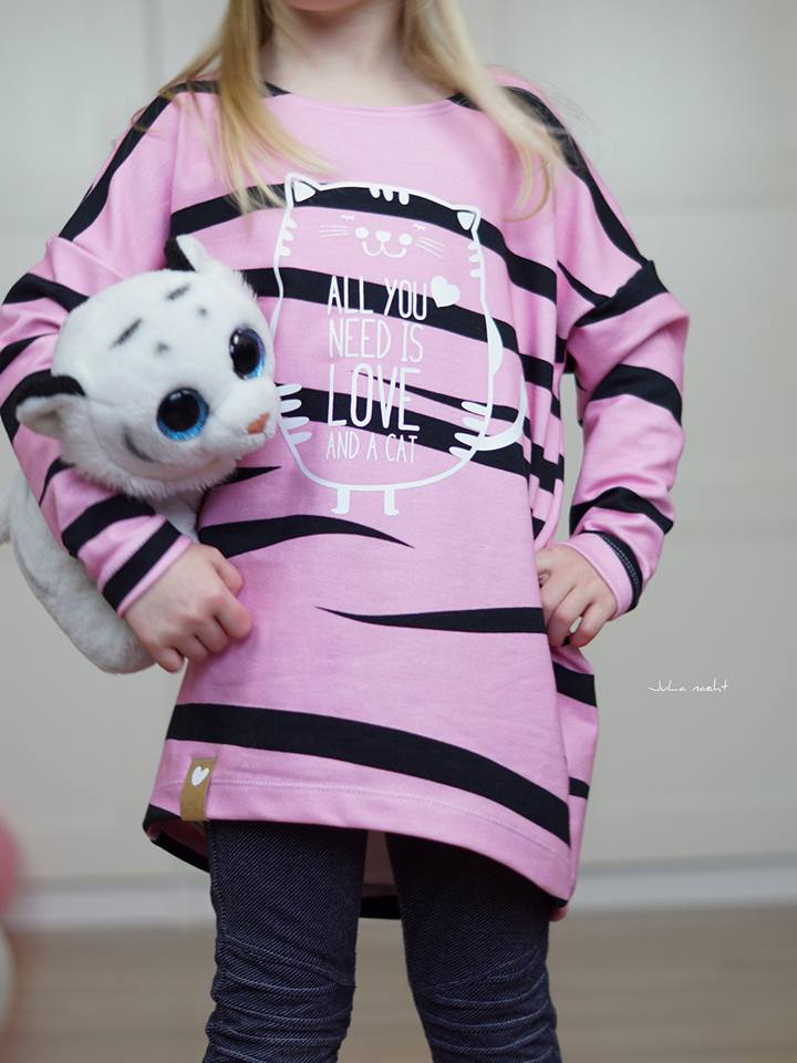 Jersey-Stoff "tigerwaves #lilly" (0,5m)