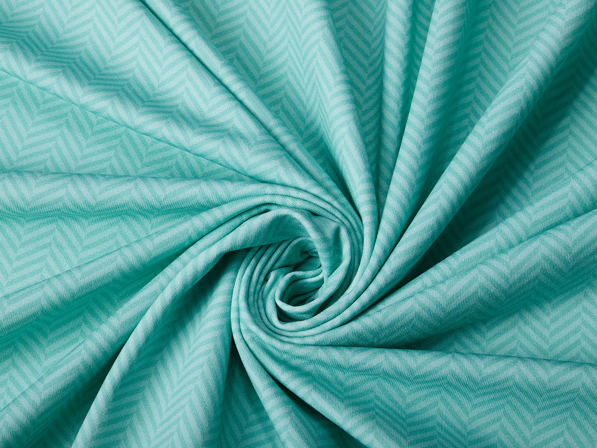 Sommer-Sweat-Stoff "fishbone #pastel" (0,5m)