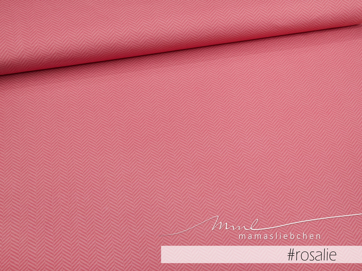 Sommer-Sweat-Stoff "fishbone #rosalie" (0,5m)