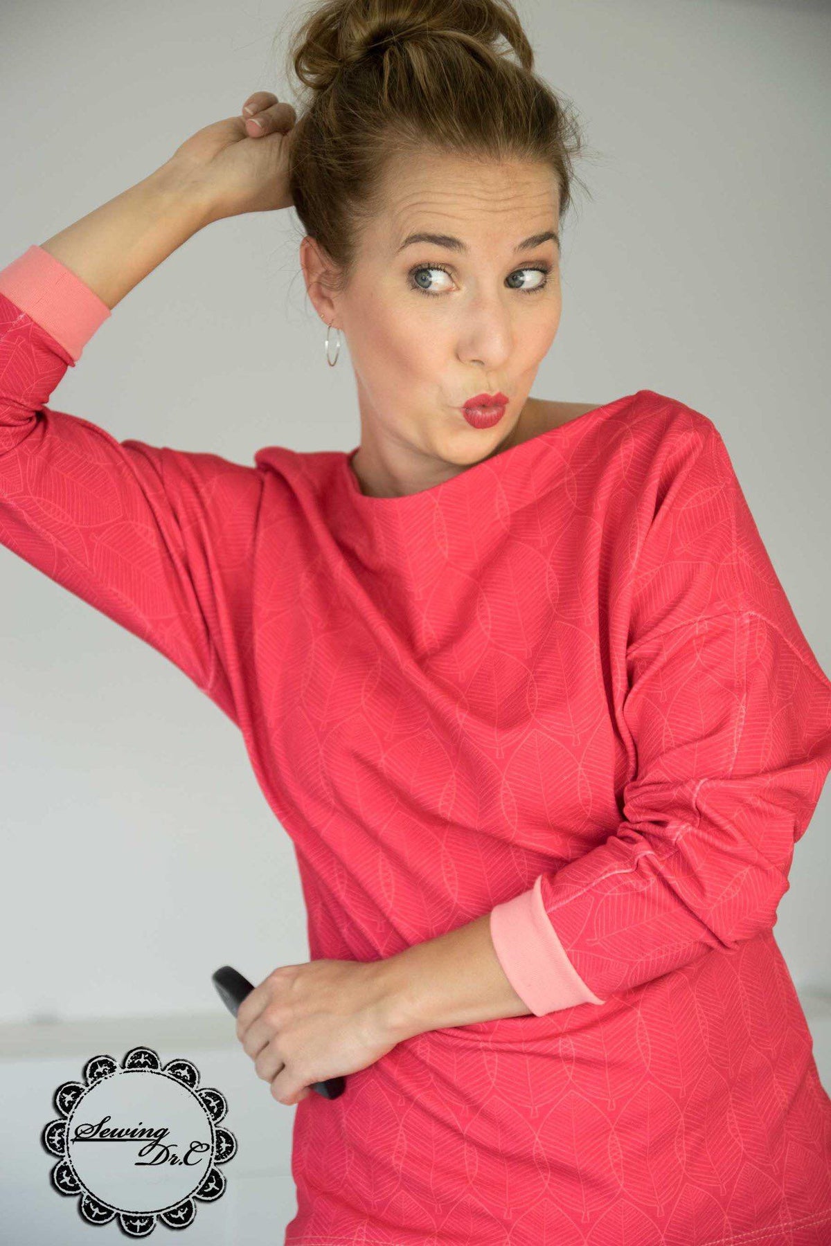 Sommer-Sweat-Stoff "Herbst-Mellows #pinky" (0,25m)