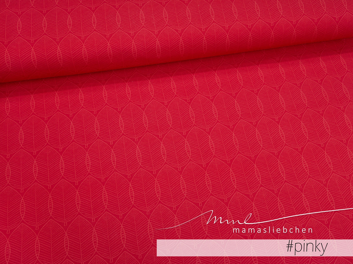 Sommer-Sweat-Stoff "Herbst-Mellows #pinky" (0,25m)