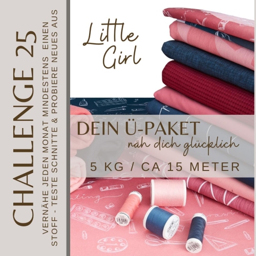 Challenge 25-Paket little girl (5 kg, ca. 15 Meter) inkl. Goodie