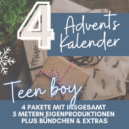 mamasliebchen Stoff-Adventskalender 2024 Teen boy (mit 5,- EUR freutag-Bonus)