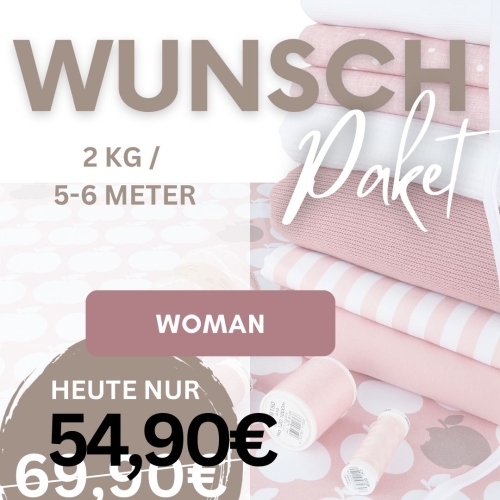 Wunsch-Paket Musterdruck Box Damen (ca. 2 kg, ca. 5-6m)