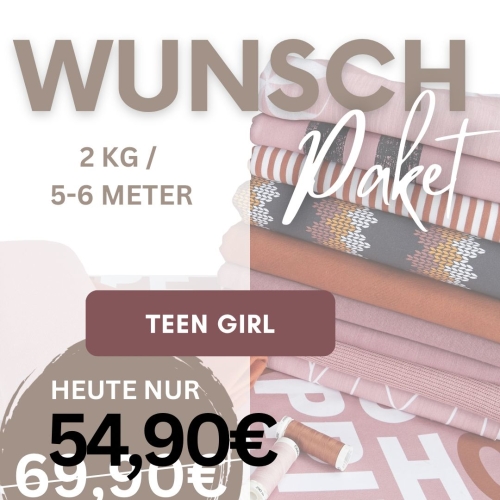 Wunsch-Paket Musterdruck Box Teen Girl (ca. 2 kg, ca. 5-6m)